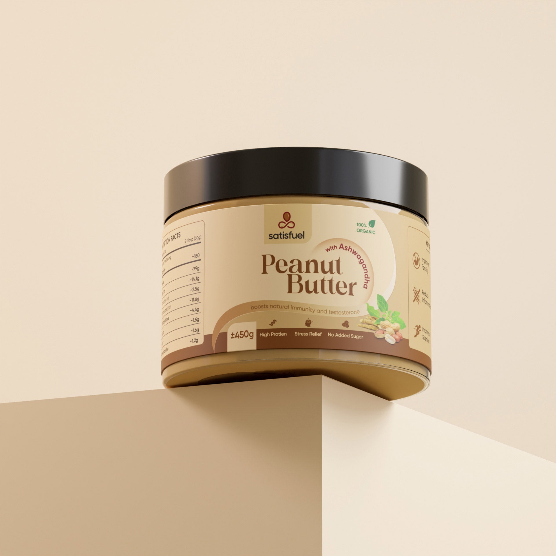 Ashwagandha Peanut Butter